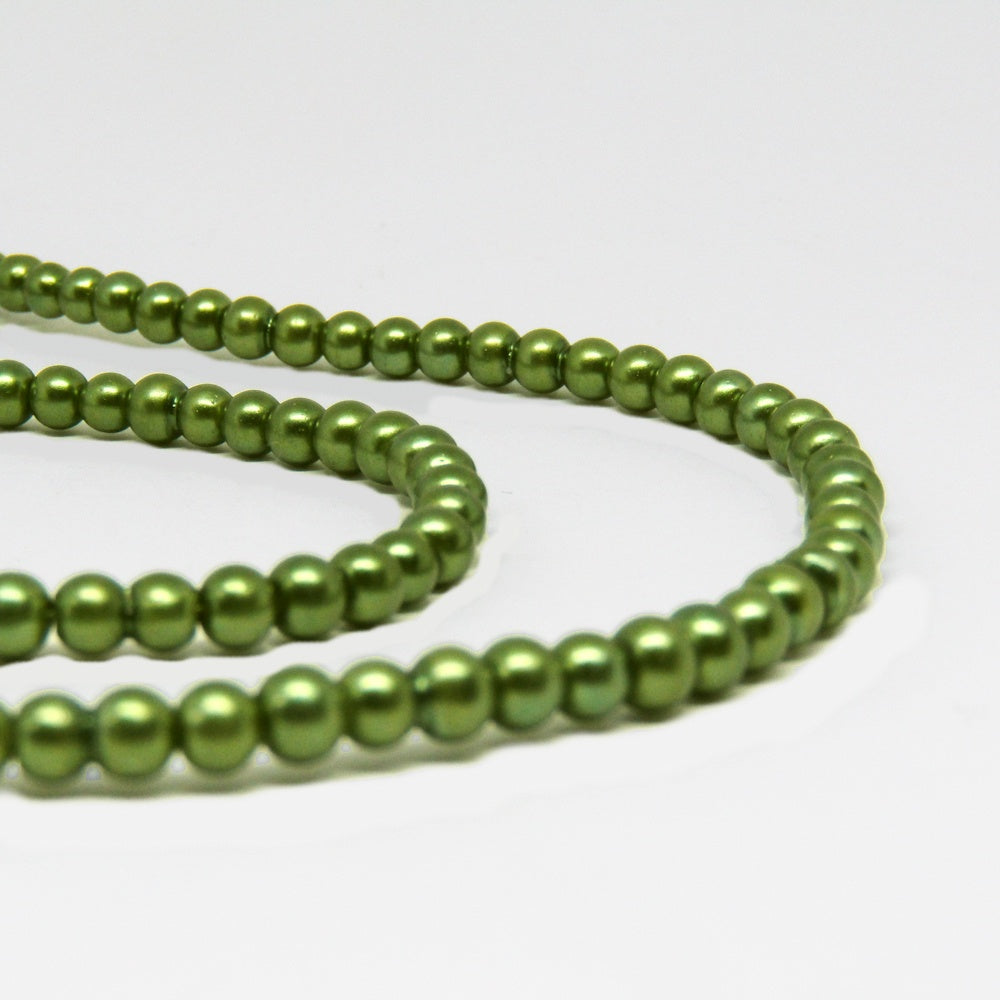 Perla Acrílica 4mm Verde Claro