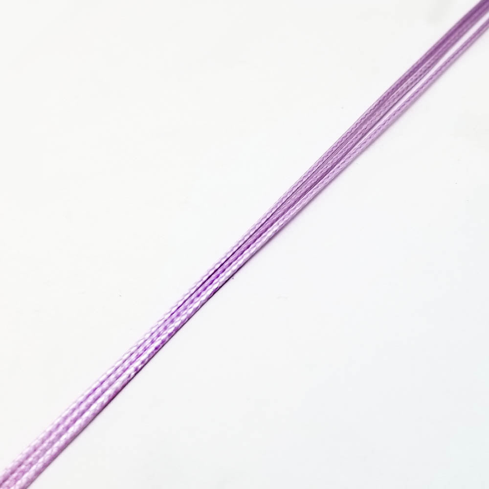 Hilo Encedado Lila Satinado 1.5mm x 1yda