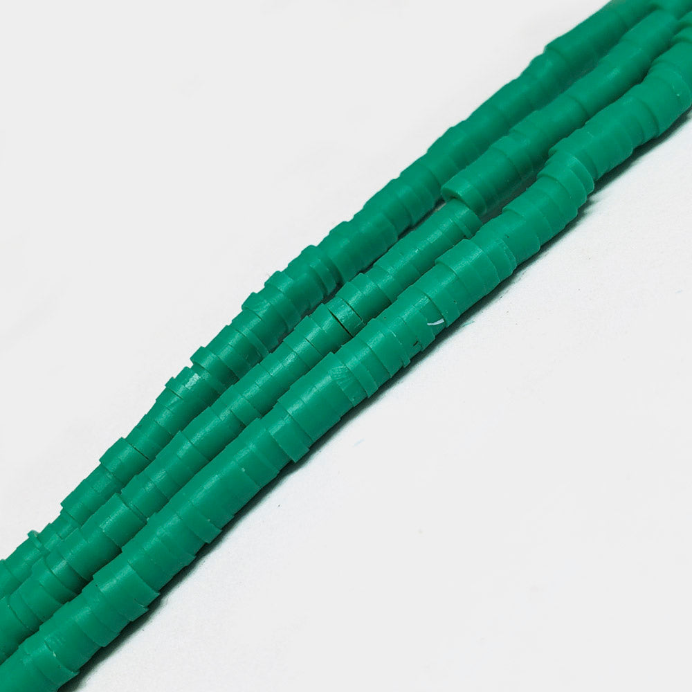 Puka Verde Turquesa Oscuro 6mm