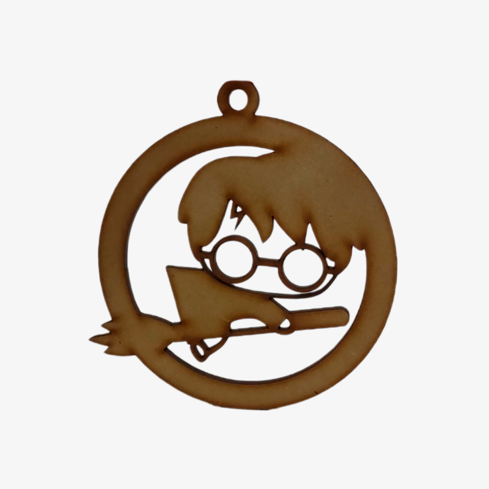 Decoracion Harry Potter Mdf 10cm x 3mm
