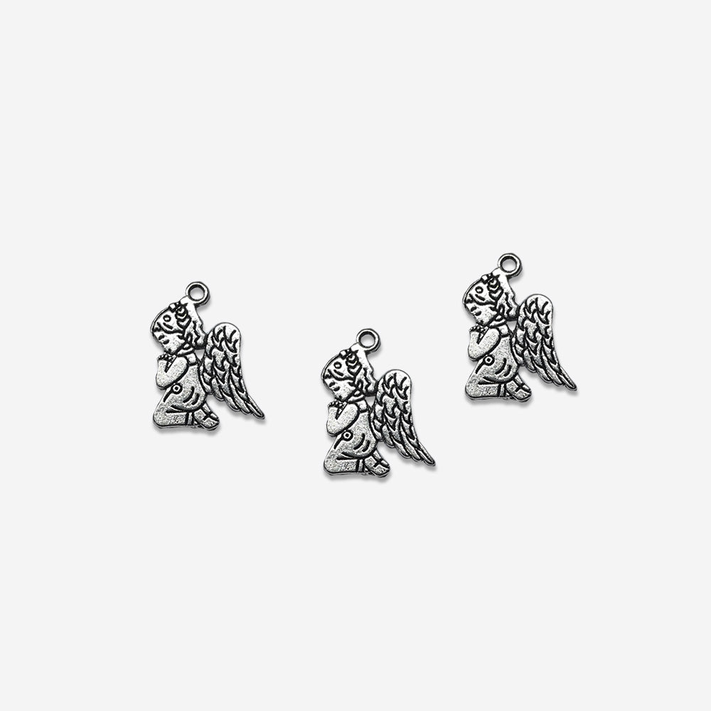 Pewter Angel Orando 13966 23 x 16mm – Envejecido