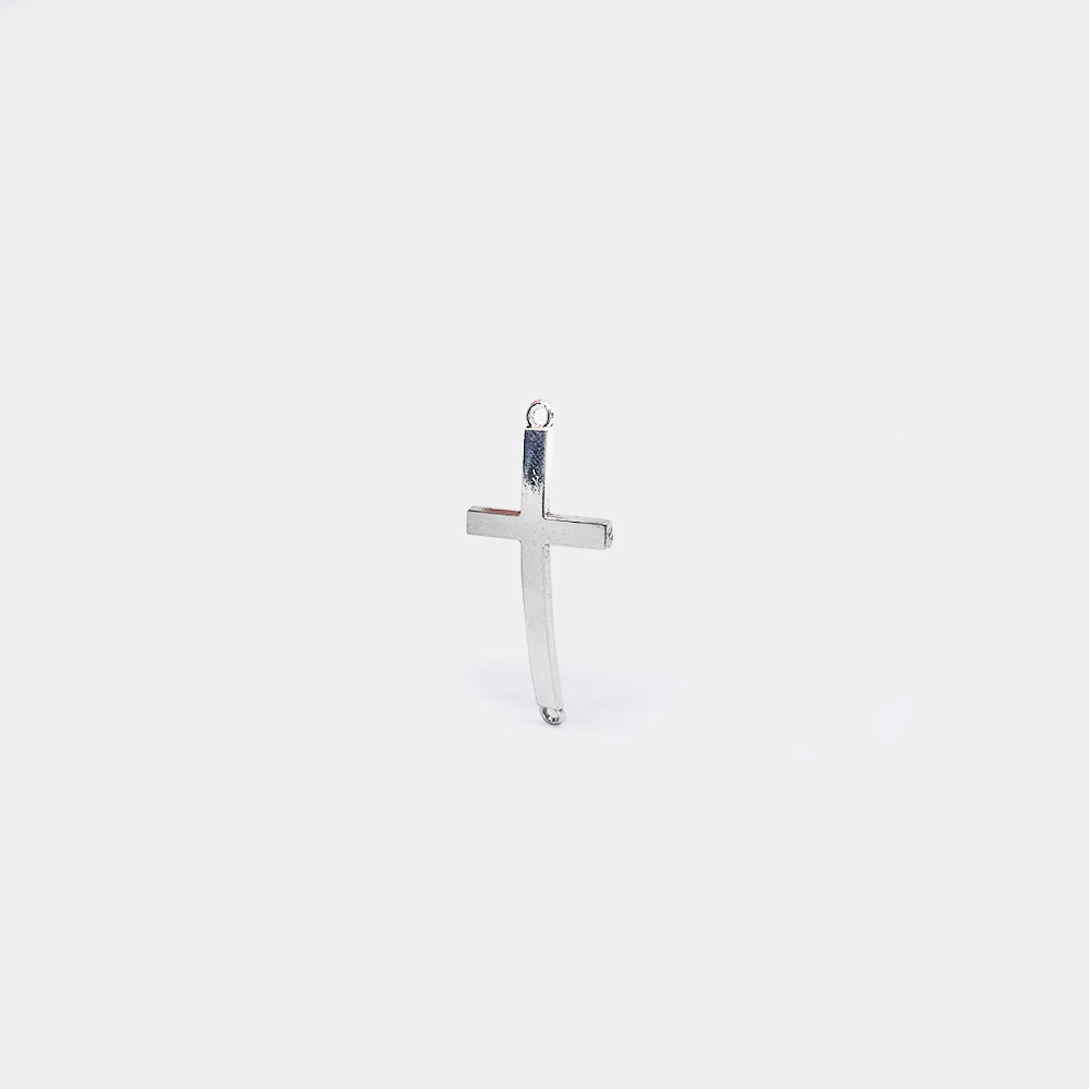 Pewter Cruz 30168 2 Argollas – Envejecido