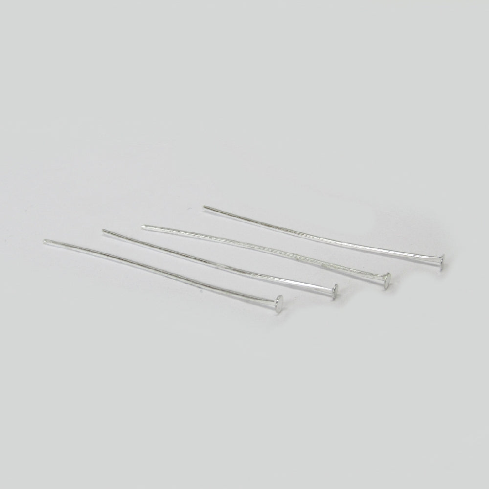 Alfiler Tope 40mm Plateado