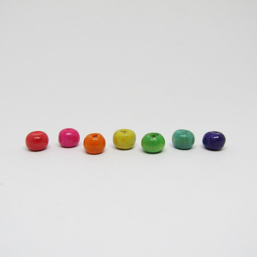 Madera Bola Multicolor 6mm