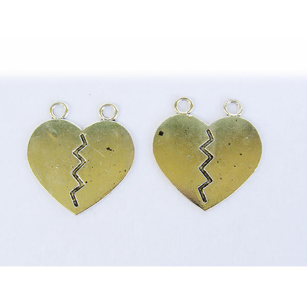 Pewter Corazon Partido 3534