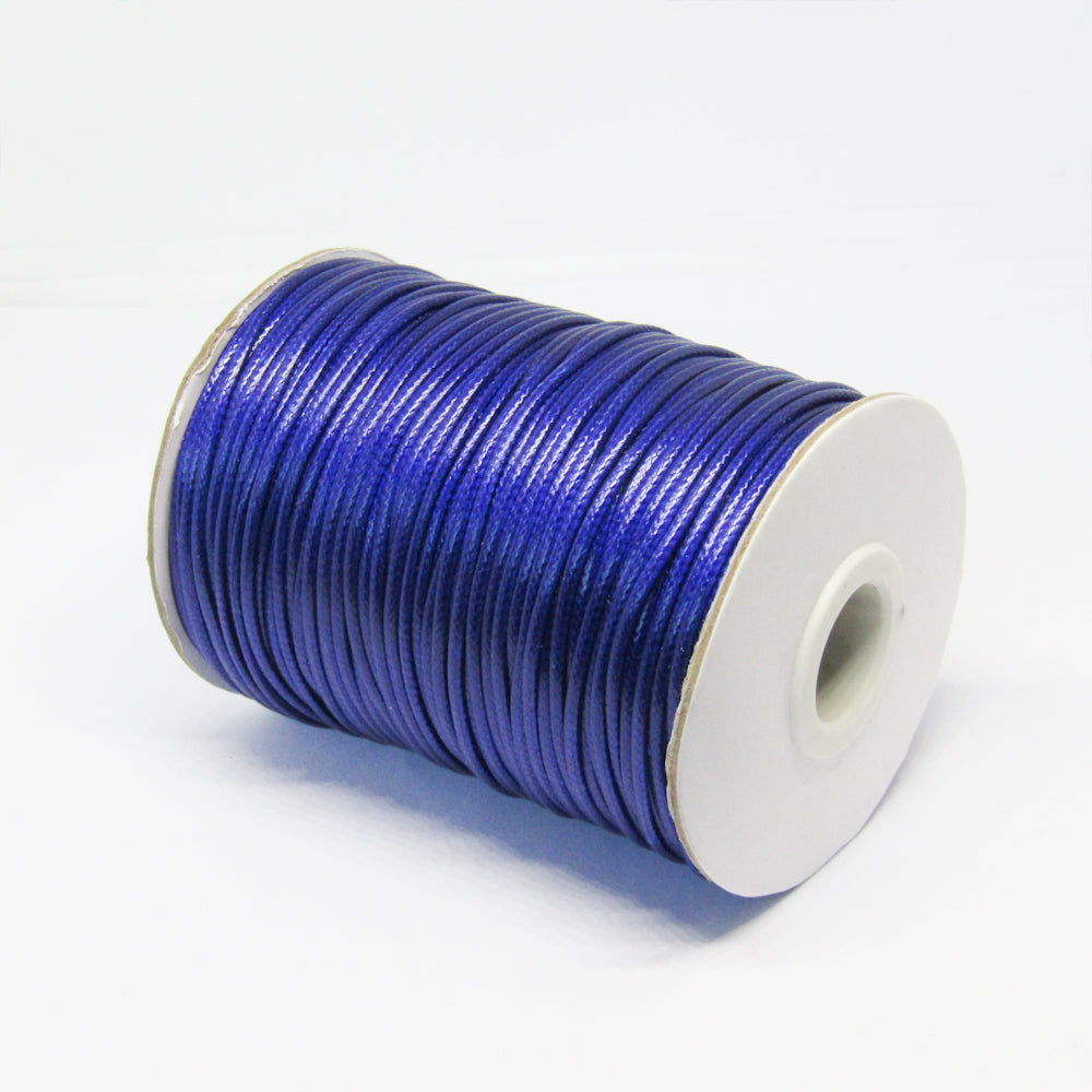 Hilo Encedado Azul 1.5mm x 80 Ydas