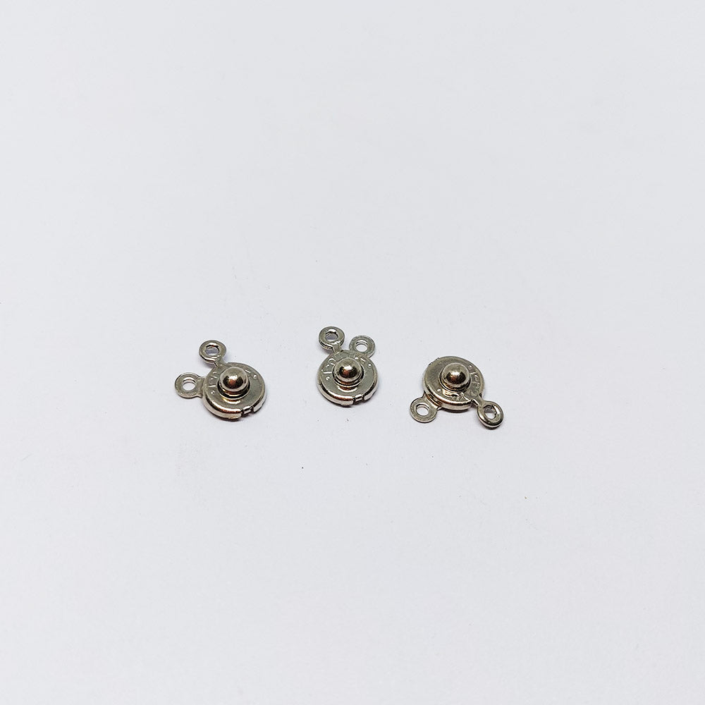 Broche Nautico Nikel 14mm x 10pcs – Tono níquel