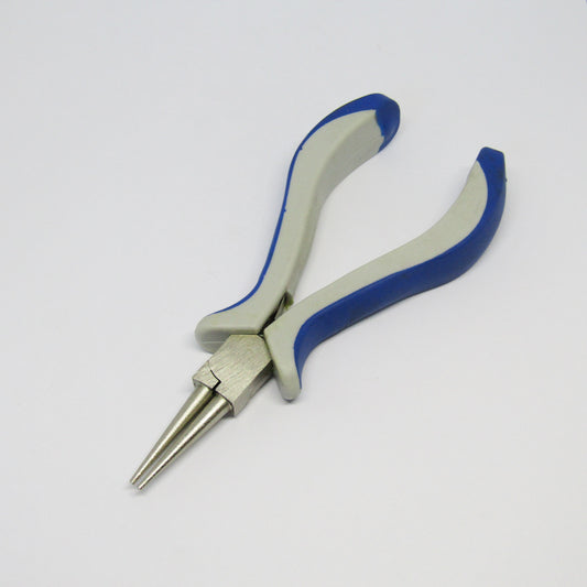 Pinza Acero Punta Redonda