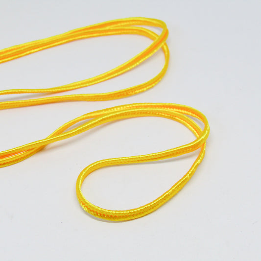 Soutache Amarillo Fuerte 3mm x 1yda