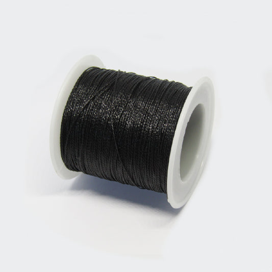 Hilo Trenzado 6 Hebras Negro x 100yds