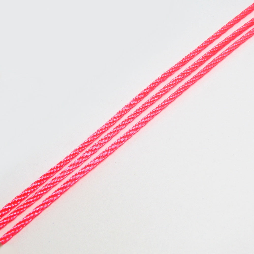 Hilo Nylon Rosa Neon 2mm – Rosado neón