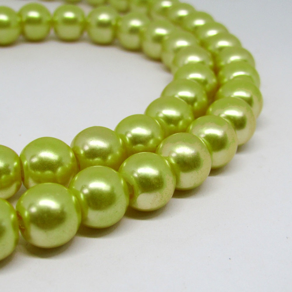 Perla Acrílica 8mm Verde Claro