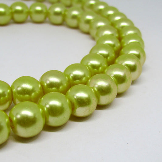 Perla Acrílica 8mm Verde Claro