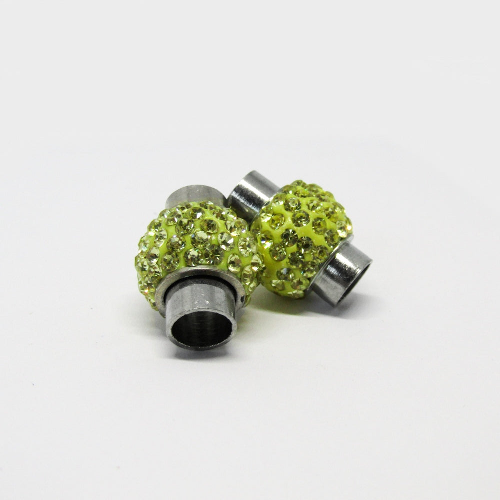 Broche Iman Strass Amarillo