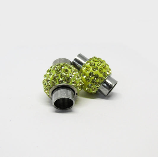 Broche Iman Strass Amarillo