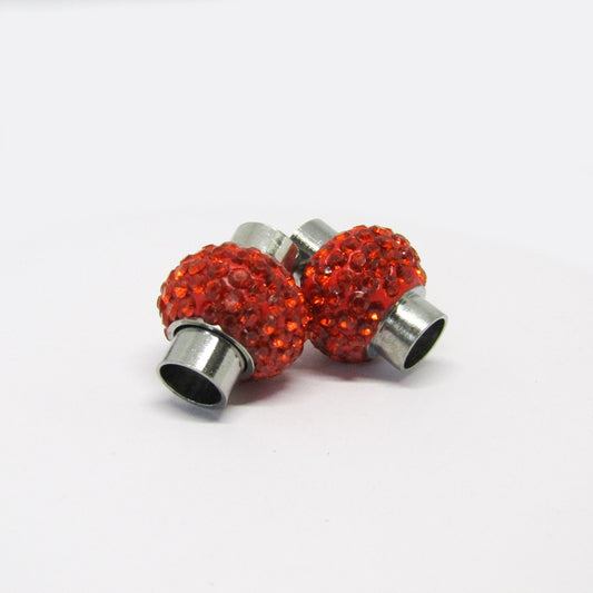 Broche Iman Strass Naranja
