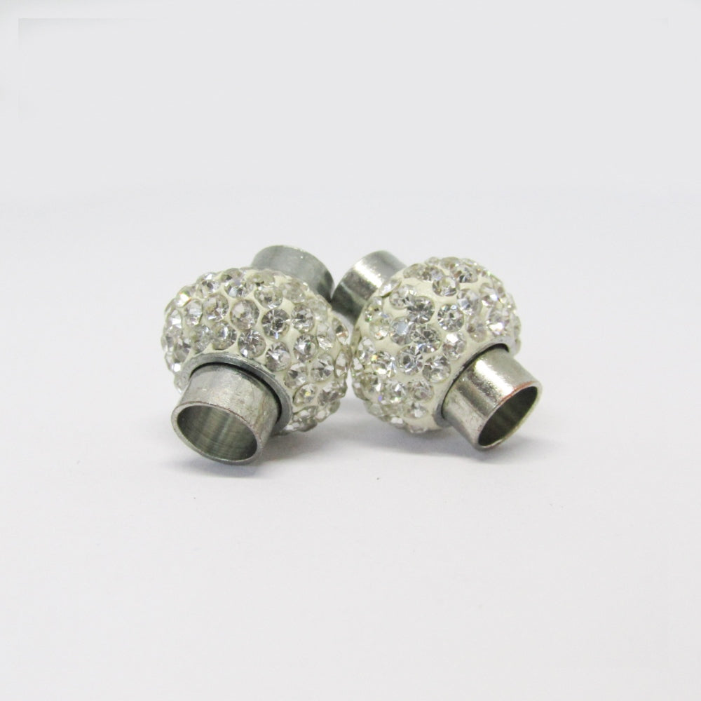 Broche Iman Strass Blanco