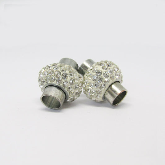 Broche Iman Strass Blanco
