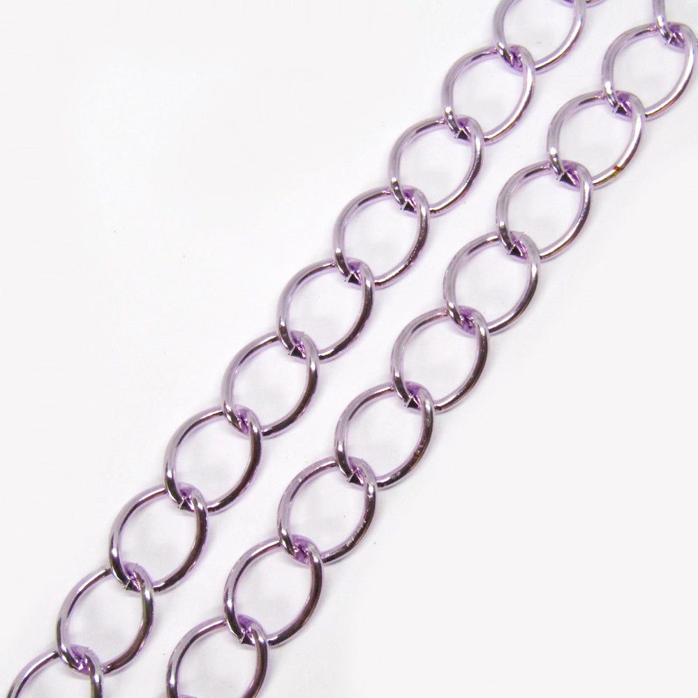 Cadena Aluminio Lila K1428-21 18 x 14mm
