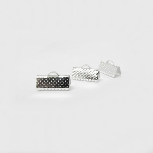 Terminal Maleta 14mm Plateado x 30pcs