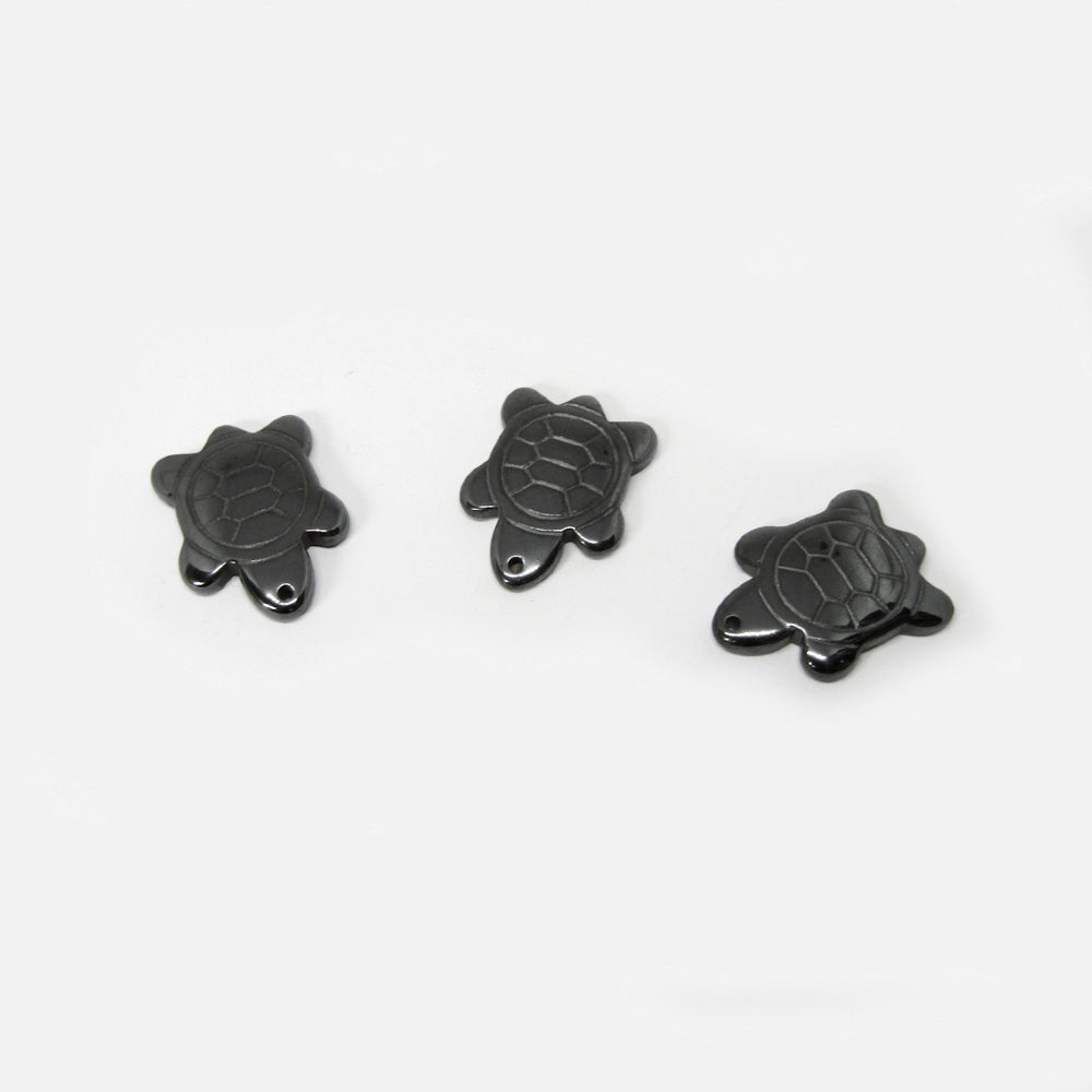 Dije Acerina Tortuga 28 x 20mm x 10pcs
