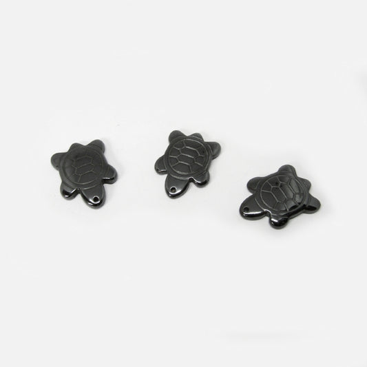 Dije Acerina Tortuga 28 x 20mm x 10pcs