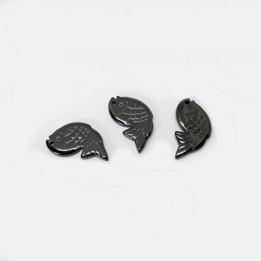 Dije Acerina Pez 32 x 18mm x 10pcs