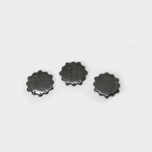 Dije Acerina Sol 22mm x 10pcs