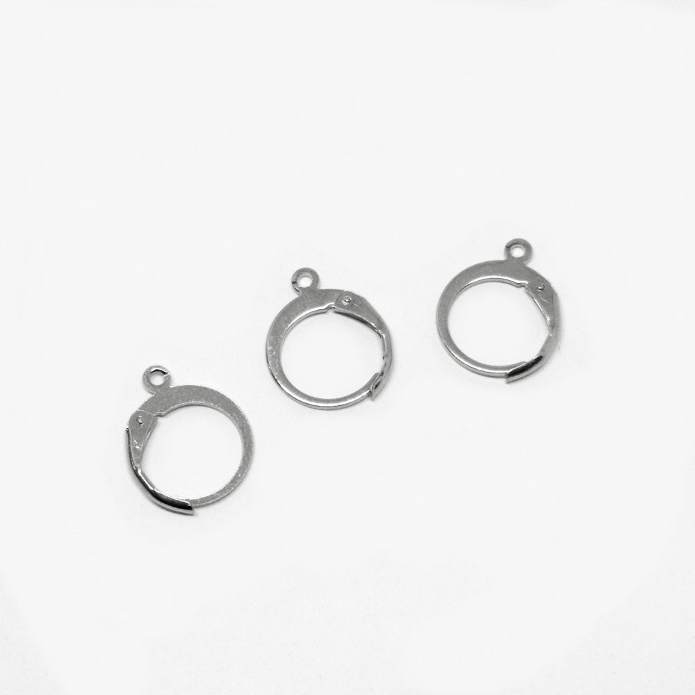 Gancho Frances Circular Acero 15 x 12mm Nikel – Tono níquel