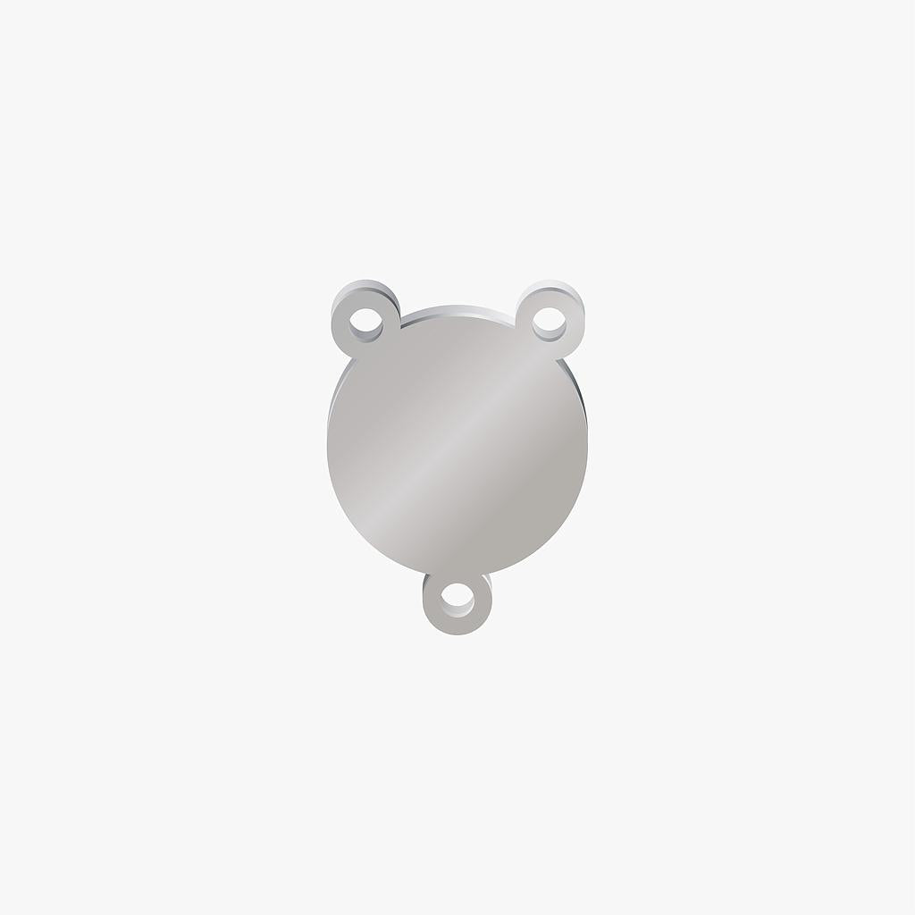 Encuentro Acero Redondo 30 x 1mm 3 Argollas