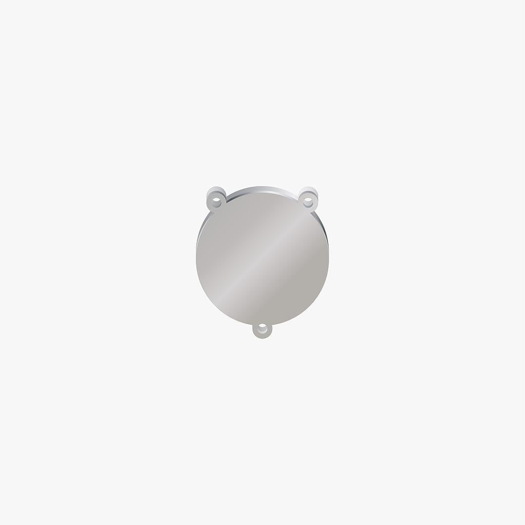 Encuentro Acero Redondo 15 x 1mm 3 Argollas