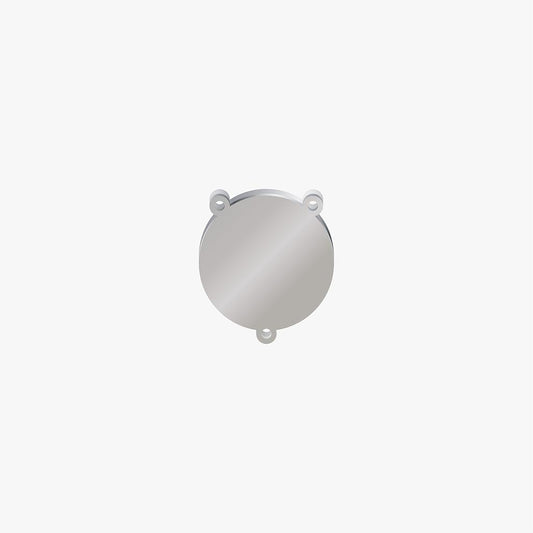Encuentro Acero Redondo 15 x 1mm 3 Argollas