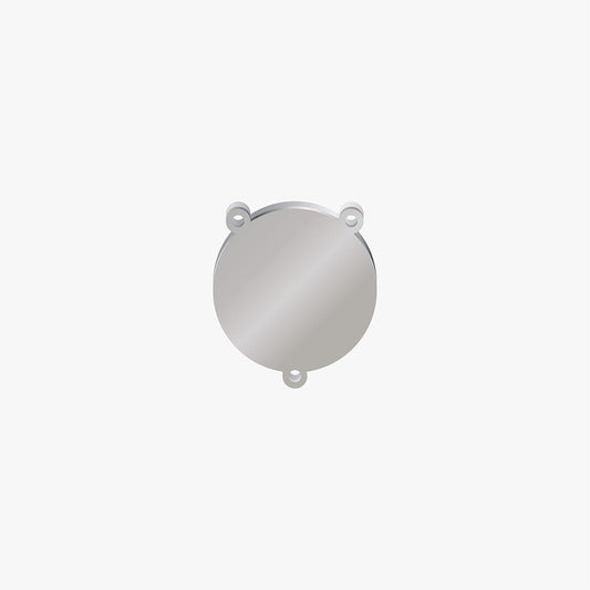 Encuentro Acero Redondo 25 x 1mm 3 Argollas