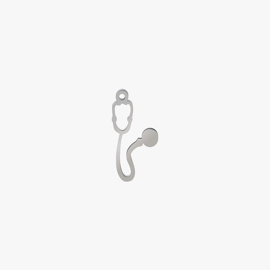 Dije Acero Estetoscopio 25 x 13mm