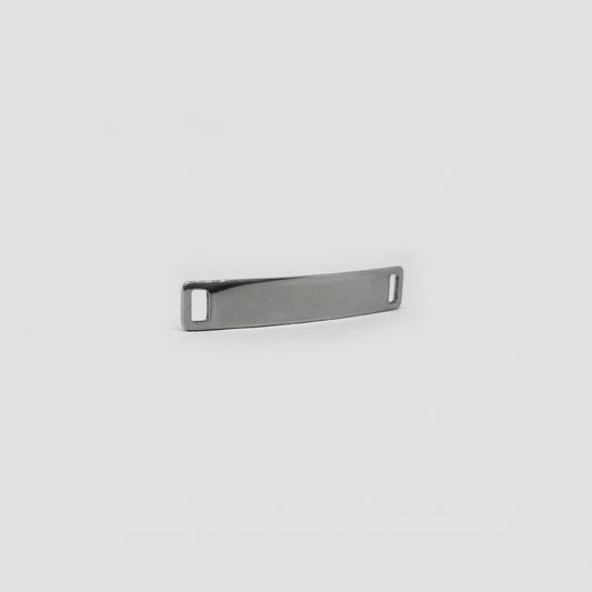 Base Placa Acero Plateado 39 x 7mm