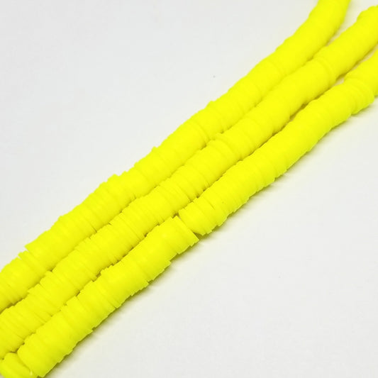 Puka Amarillo Neon 8mm – Amarillo neón