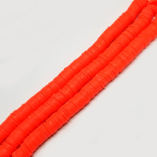 Puka Naranja Neon 8mm – Naranja neón