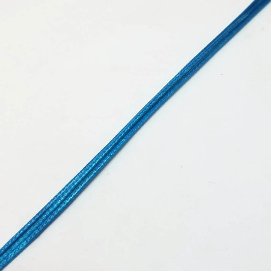 Hilo Encedado Celeste Oscuro 1.5mm x 1 yda