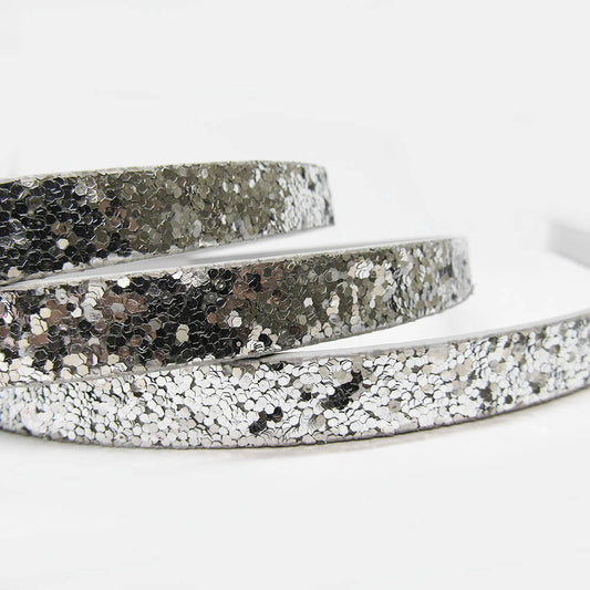 Cuero Natural Plano Gris-plateado 10 x 2mm x 101.5cm