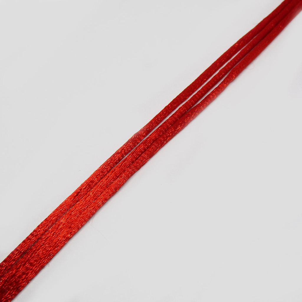 Cola de Ratón 2mm x 1yda Rojo