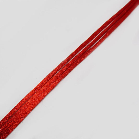 Cola de Ratón 2mm x 1yda Rojo