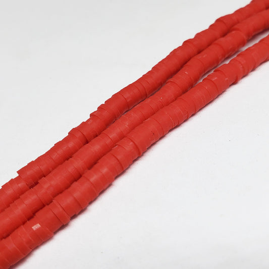 Puka Rojo Claro 6mm