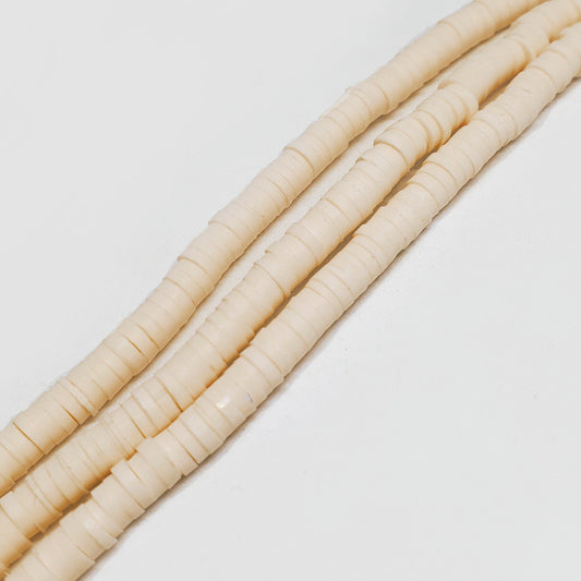 Puka Beige Oscuro 8mm