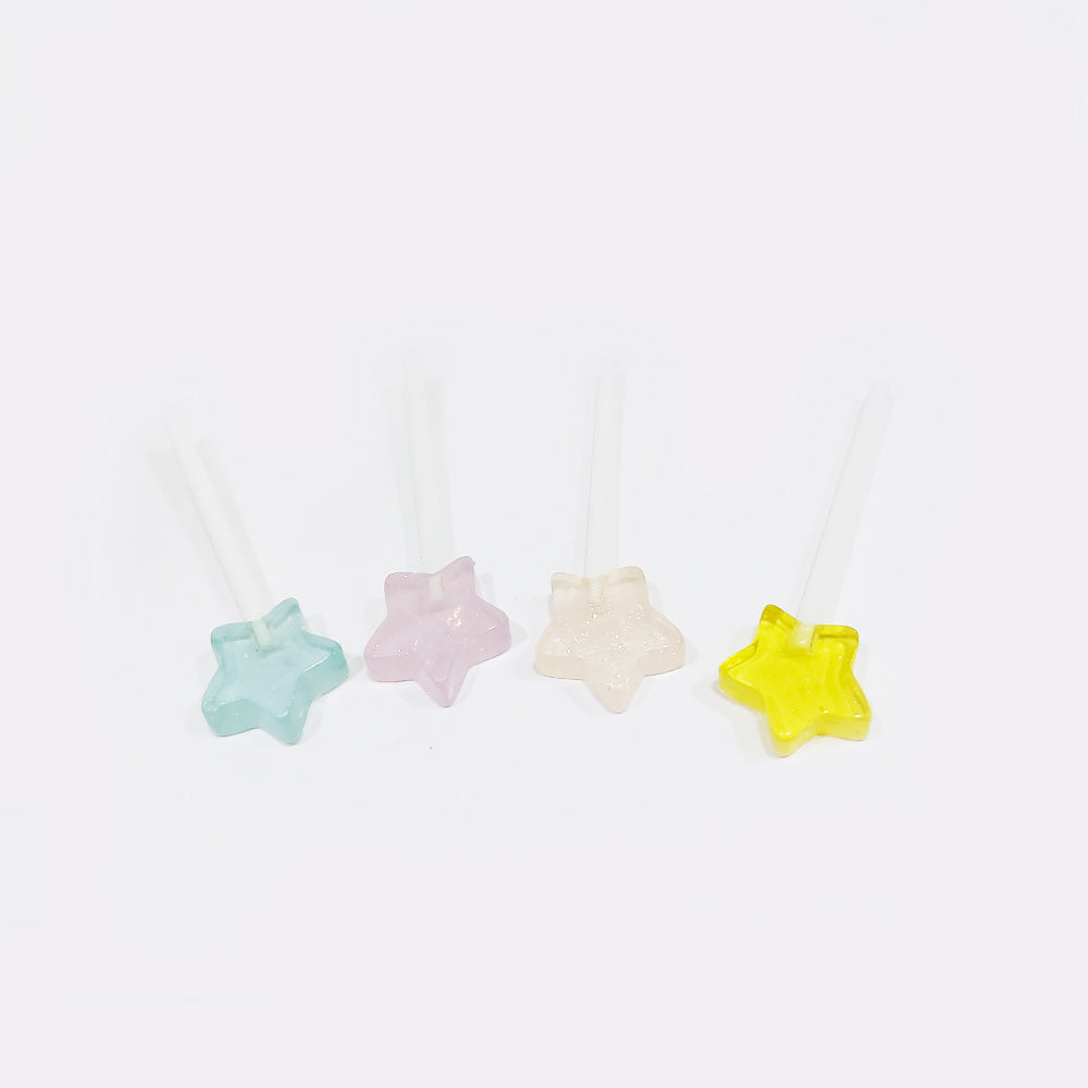 Figura Dulce Resina Estrella 66 x 19mm – Colores variados