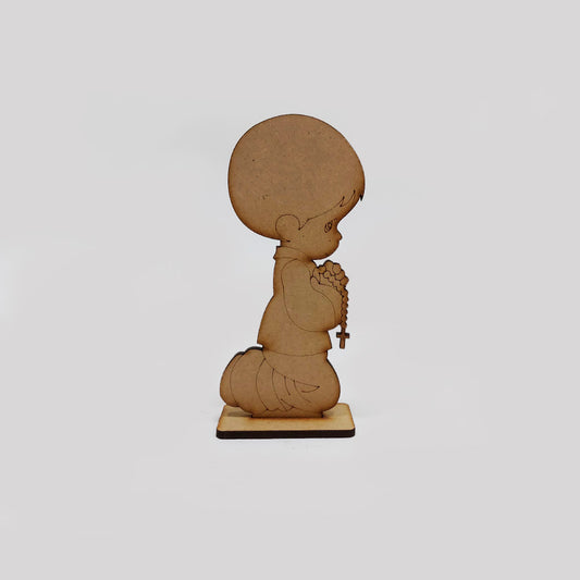 Nino Orando con Base Mdf 12 x 5.1cm x 3mm