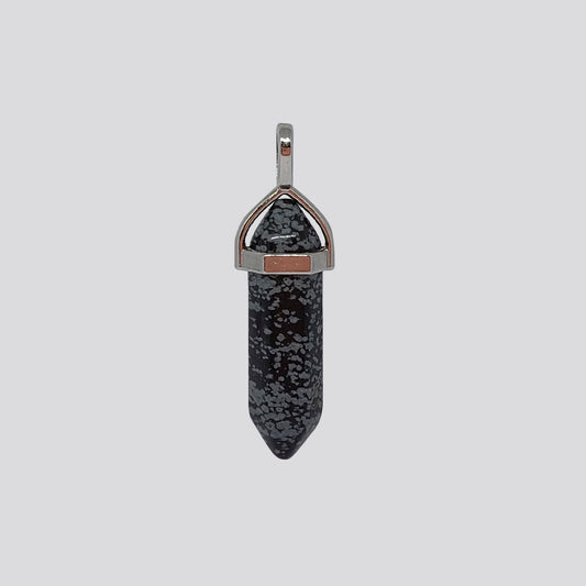 Péndulo Obsidiana Copo de Nieve
