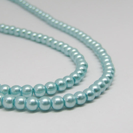 Perla Acrílica 4mm Celeste