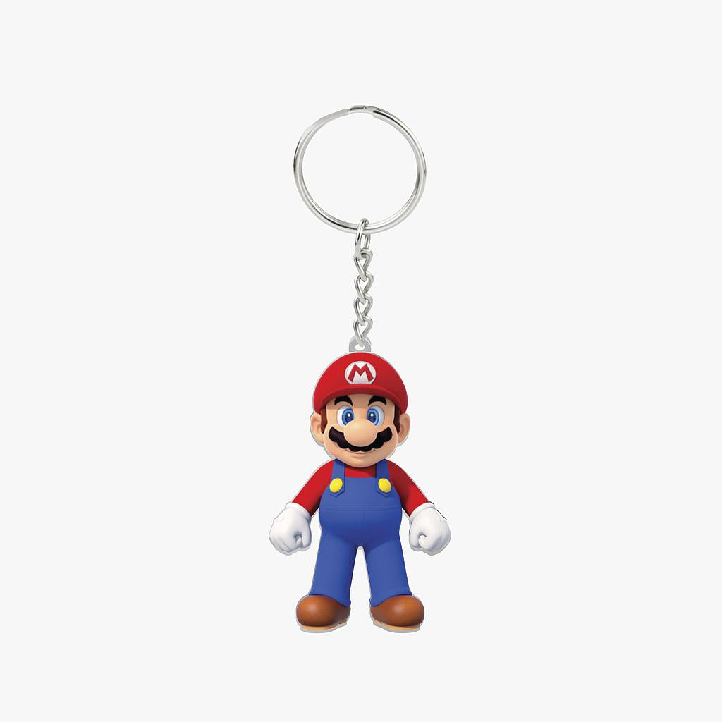 Llavero Acrílico Mario Bross con Impresion Uv 4.0 a 6.9cm Aprox. x 3mm