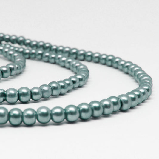 Perla Acrílica 4mm Azul Indigo
