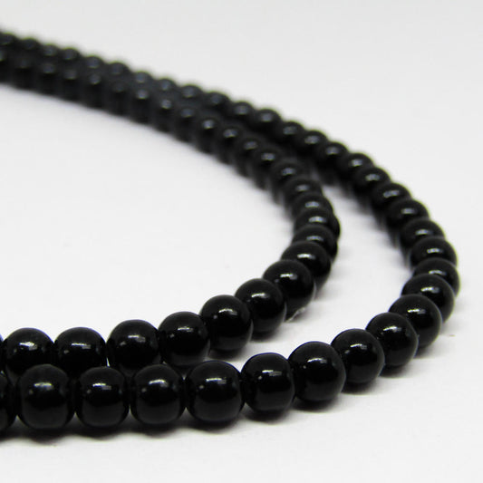 Perla Acrílica 4mm Negro